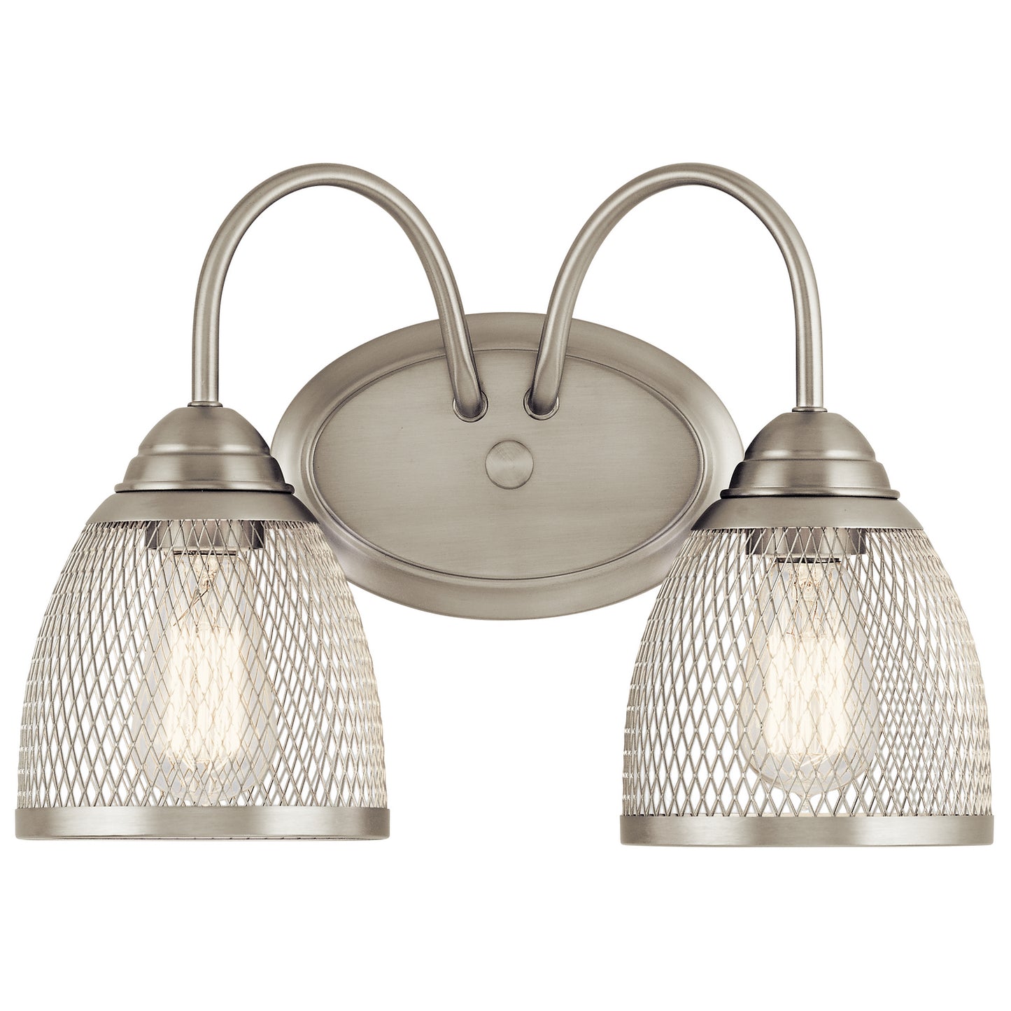 KICHLER 55042NI Voclain Two Light Bath Brushed Nickel
