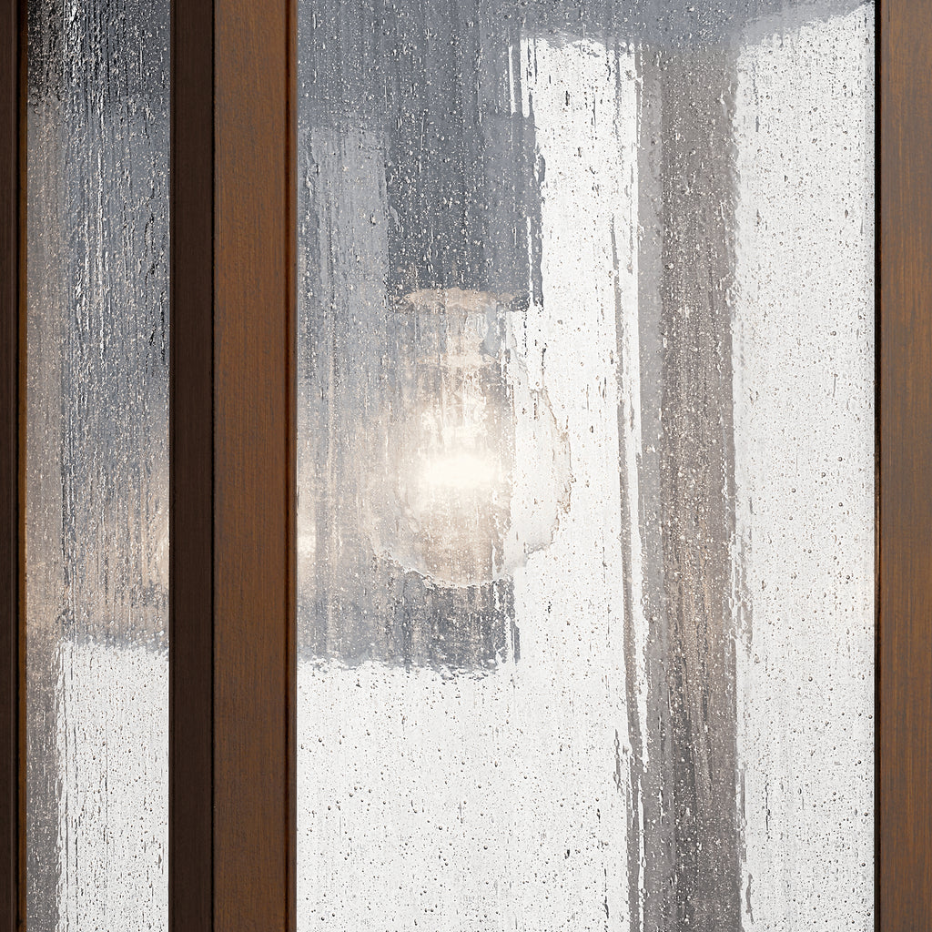KICHLER 59018BK Marimount 17" 1 Light Outdoor Wall Light With Clear Glass In Black