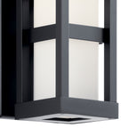 KICHLER 59035BKLED Ryler Led 3000K 12" Wall Light Textured Black