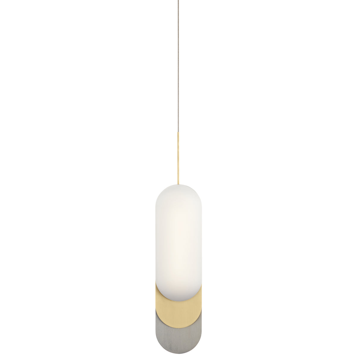 ELAN 83210CG Shima LED 3000K 5.75" Pendant Champagne Gold