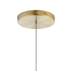 ELAN 83210CG Shima LED 3000K 5.75" Pendant Champagne Gold