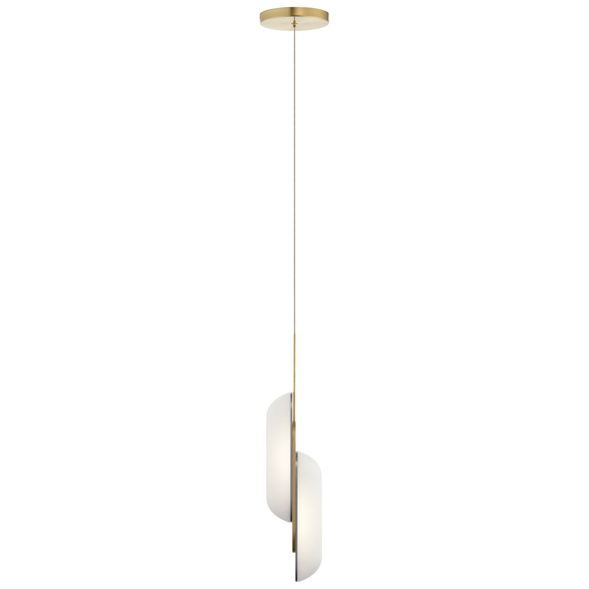 ELAN 83210CG Shima LED 3000K 5.75" Pendant Champagne Gold