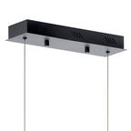 KICHLER 83593MBK Gorve Led 3000K 39.25" Linear Chandelier Matte Black