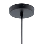 KICHLER 83854MBKWH Moonlit Led 3000K 7.75" Pendant Matte Black With White Glass