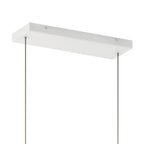 KICHLER 84051WH Vega Led Linear Chandelier White