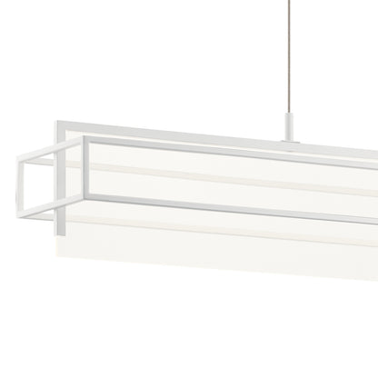 KICHLER 84051WH Vega Led Linear Chandelier White