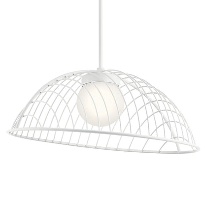 KICHLER 84095WH Clevo Led Pendant White