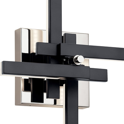 KICHLER 84115MBK Charter Led Wall Sconce Matte Black