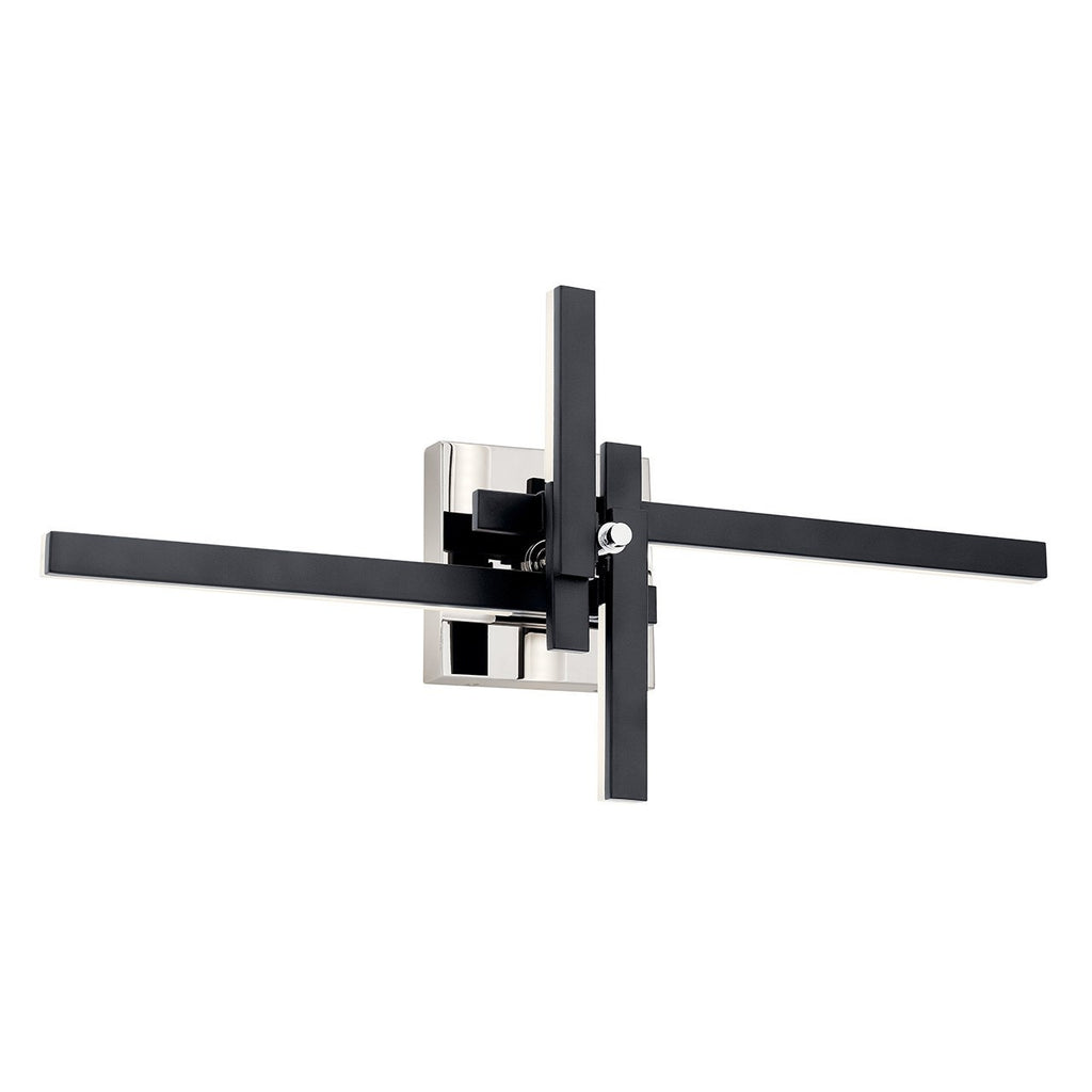 KICHLER 84115MBK Charter Led Wall Sconce Matte Black