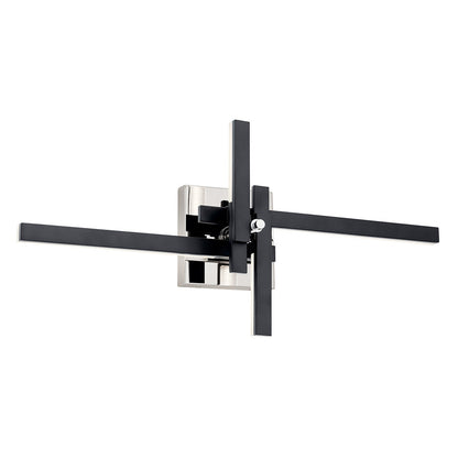 KICHLER 84115MBK Charter Led Wall Sconce Matte Black