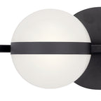 KICHLER 85093MBK Brettin Led 3000K 30" Vanity Light Matte Black