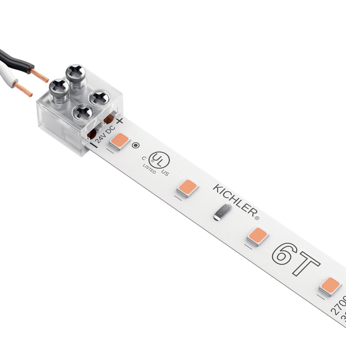 KICHLER 1TBTW1CLR Tape To Wire Terminal Block Connector