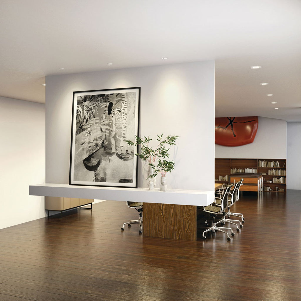 KICHLER DLMG02R3090WHT Direct-To-Ceiling 2 Inch Round Mini Gimbal 30K Led Downlight In White