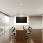 KICHLER DLRC04S3090WHT Direct-To-Ceiling 4 Inch Square Recessed 30K Led Downlight In White