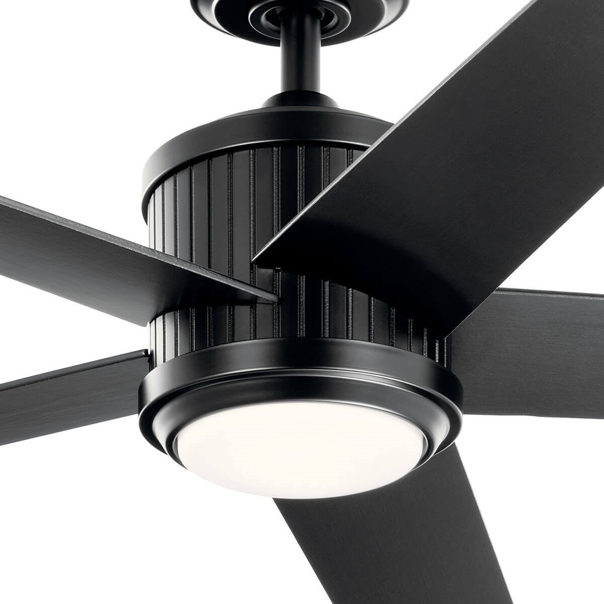 KICHLER 300044SBK Brahm Led 56" Ceiling Fan Satin Black