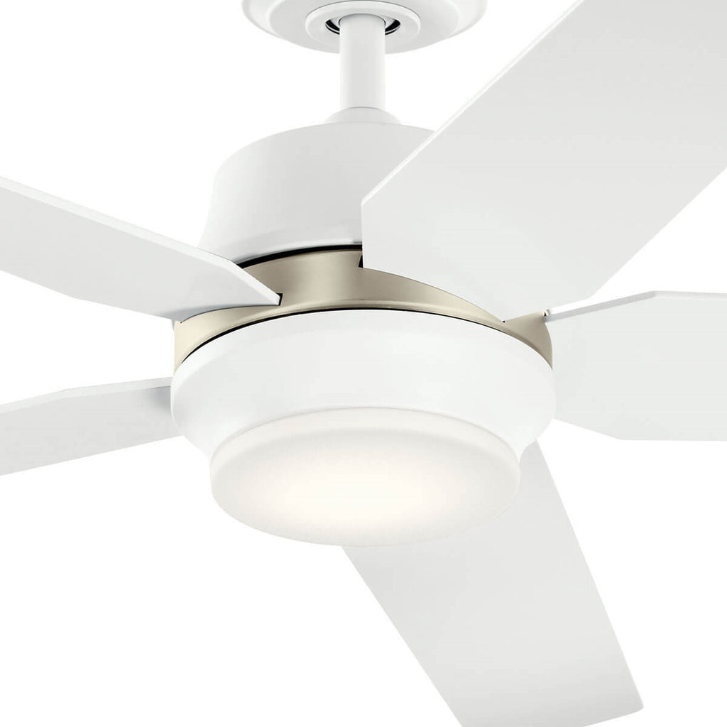 KICHLER 300059MWH Maeve Led 52" Ceiling Fanmatte White