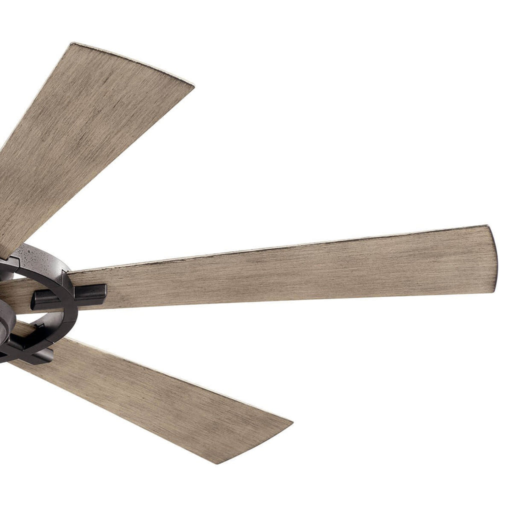 KICHLER 300241AVI Iras Led 52" Ceiling Fan Anvil Iron