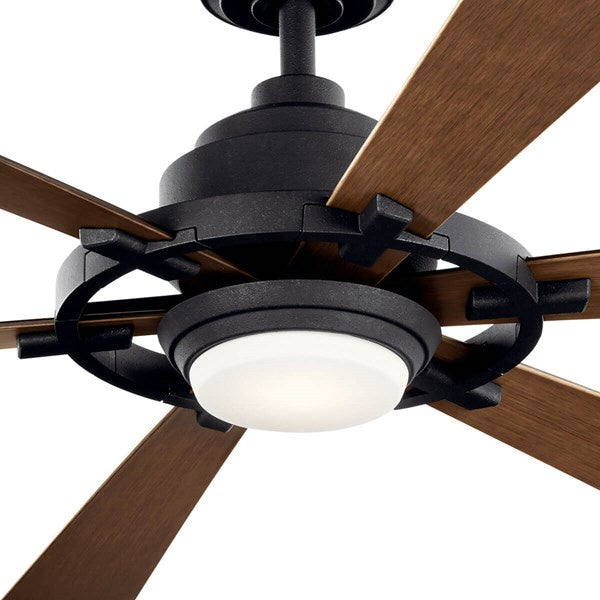 KICHLER 300241DBK Iras Led 52" Ceiling Fan Distressed Black