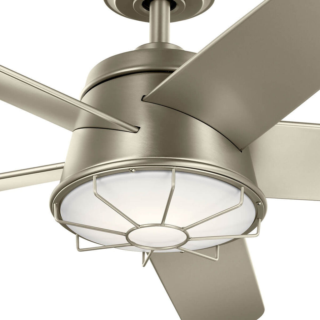 KICHLER 310072NI Daya LED 54" Ceiling Fan Brushed Nickel