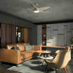 KICHLER 310072NI Daya LED 54" Ceiling Fan Brushed Nickel