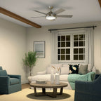 KICHLER 310100NI Verdi Led 56" Ceiling Brushed Nickel