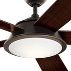 KICHLER 310100OZ Verdi Led 56" Ceiling Olde Bronze