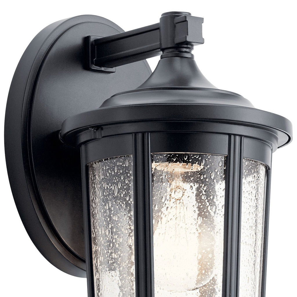 KICHLER 49892BK Fairfield 11 Inch 1 Light Wall Light In Black