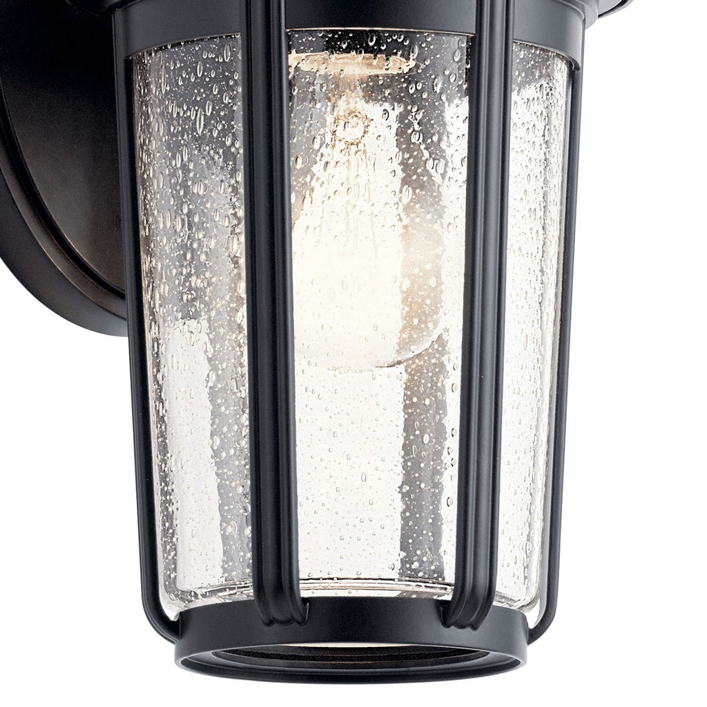 KICHLER 49892BK Fairfield 11 Inch 1 Light Wall Light In Black