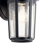 KICHLER 49892BK Fairfield 11 Inch 1 Light Wall Light In Black