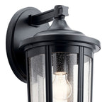 KICHLER 49894BK Fairfield 17.25 Inch 1 Light Wall Light In Black