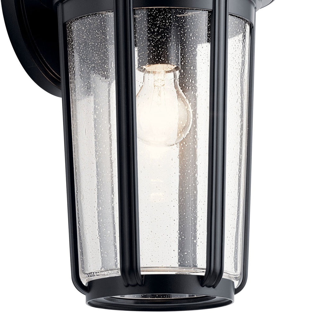 KICHLER 49894BK Fairfield 17.25 Inch 1 Light Wall Light In Black