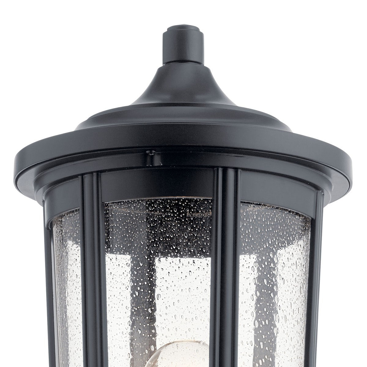 KICHLER 49895BK Fairfield 19.25 Inch 1 Light Post Light In Black