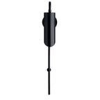 KICHLER 52165BK Trentino 1 Light Wall Sconce Black