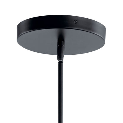 KICHLER 52293BKLED Calters Led Linear Chandelier Black