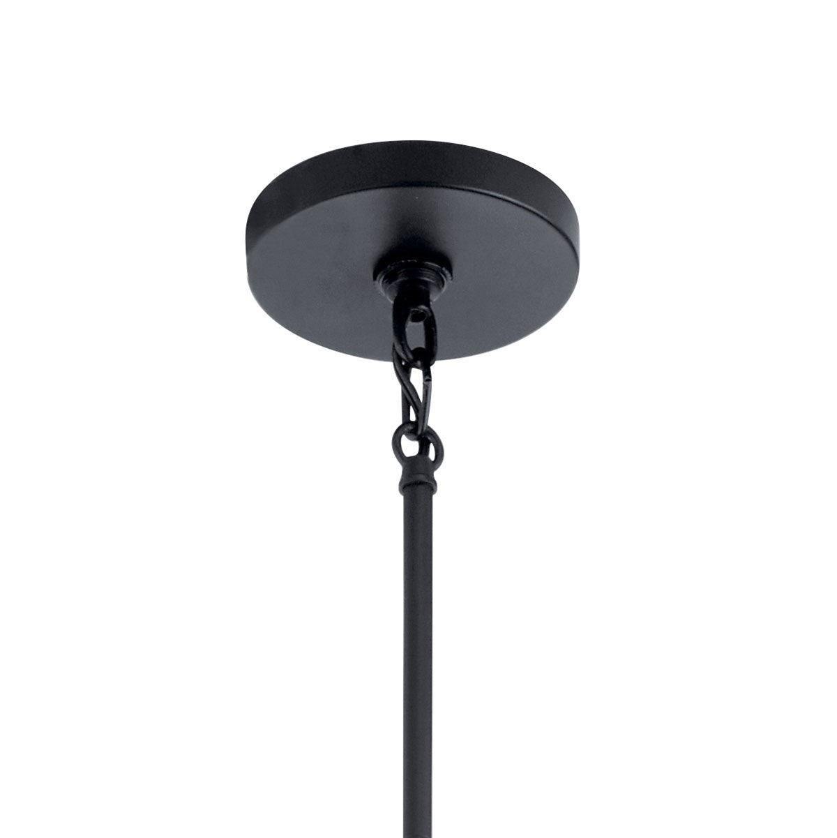 KICHLER 52351BK Armand 27 Inch 4 Light Foyer Pendant In Black And Bronze Finish