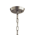 KICHLER 52383NI Kennewick 3 Light Chandelier Brushed Nickel