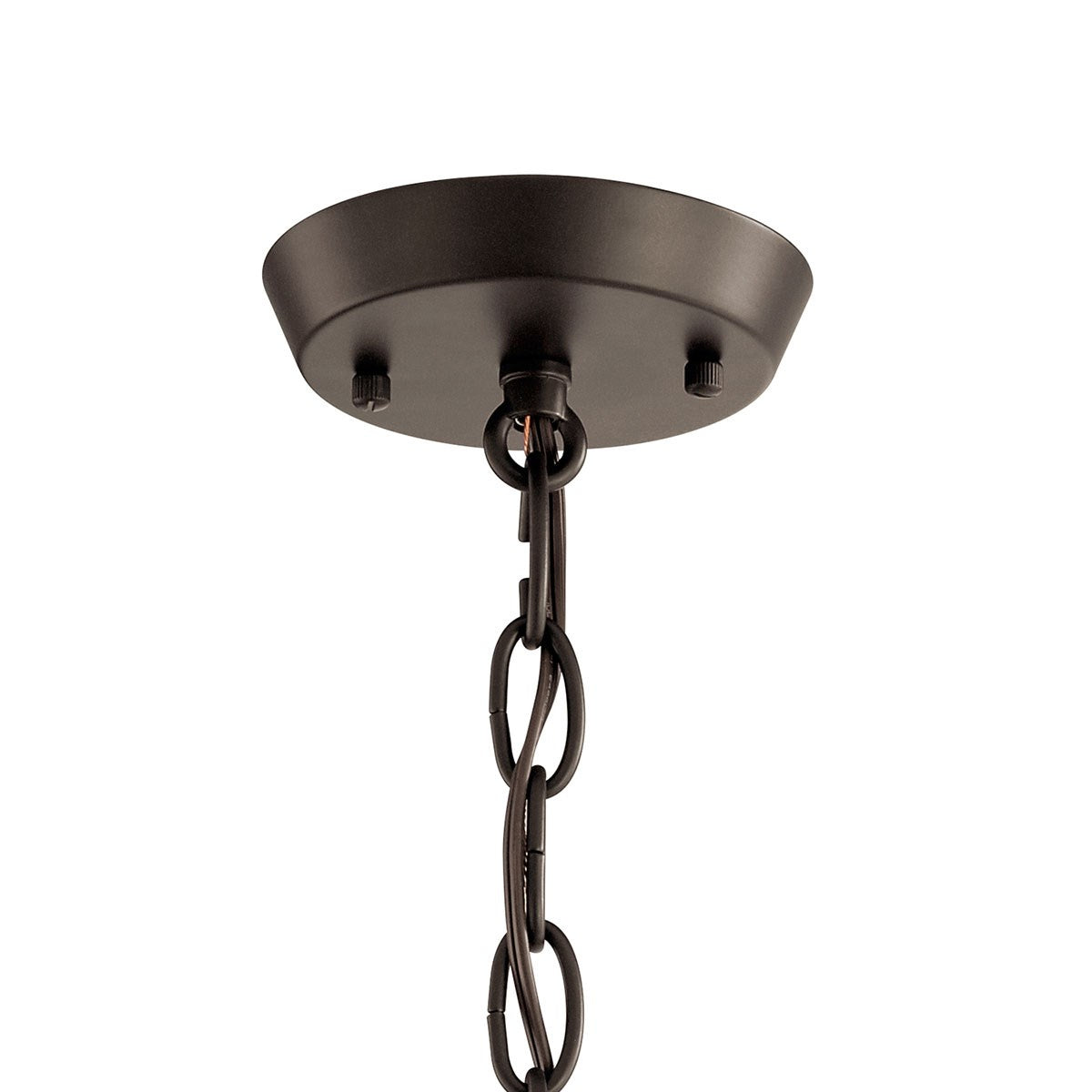 KICHLER 52383OZ Kennewick 3 Light Chandelier Olde Bronze