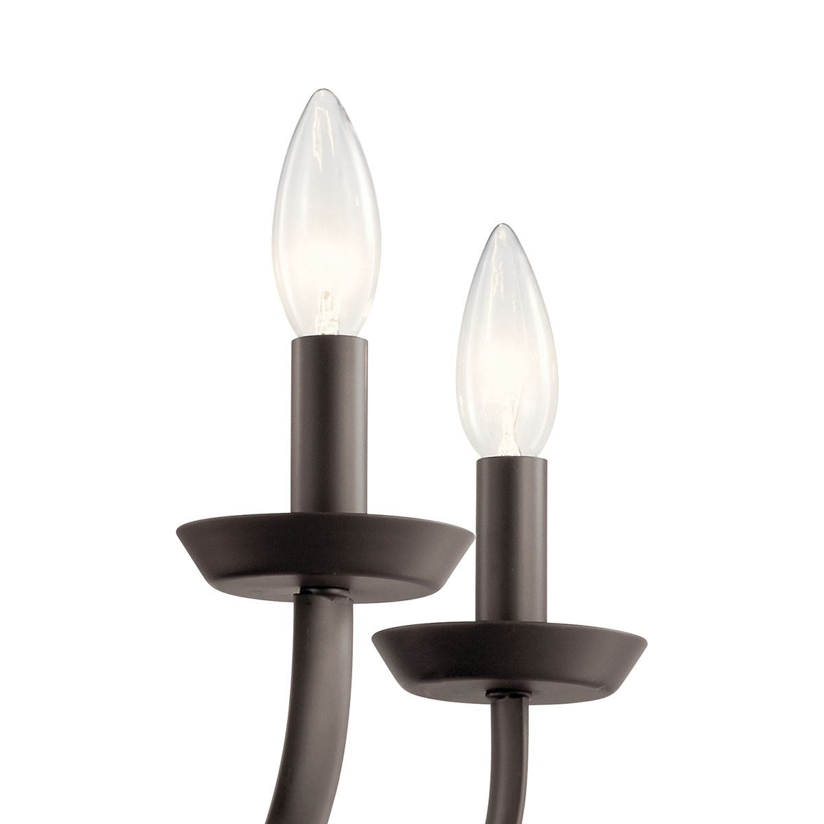KICHLER 52385OZ Kennewick 5 Light Chandelier Olde Bronze