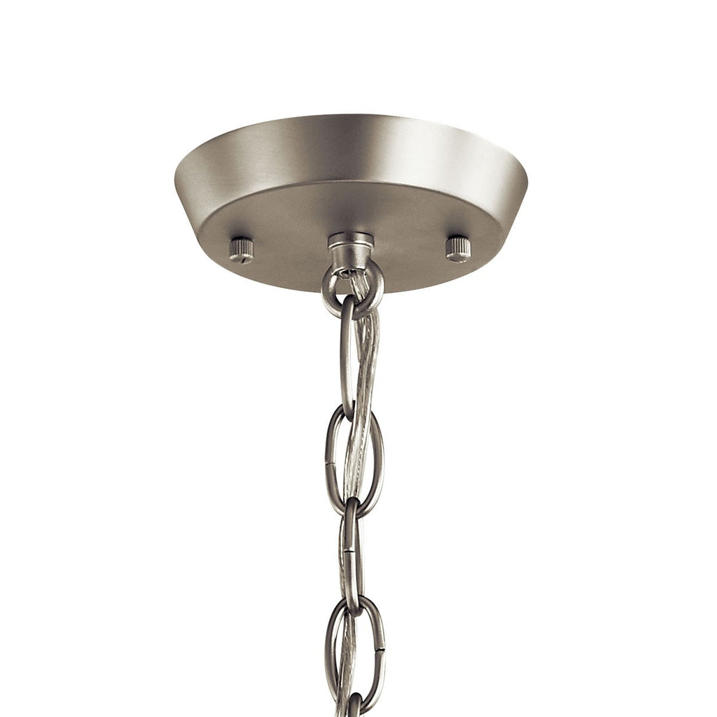 KICHLER 52388NI Kennewick 9 Light Chandelier Brushed Nickel