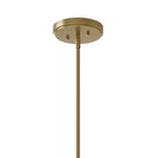 KICHLER 52412BNB Kimrose 12 Light Chandelier With Clear Fluted Glass In Brushed Natural Brass