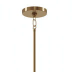 KICHLER 52421BNB Emmala 27.50 Inch 10 Light Chandelier In Brushed Natural Brass And Black