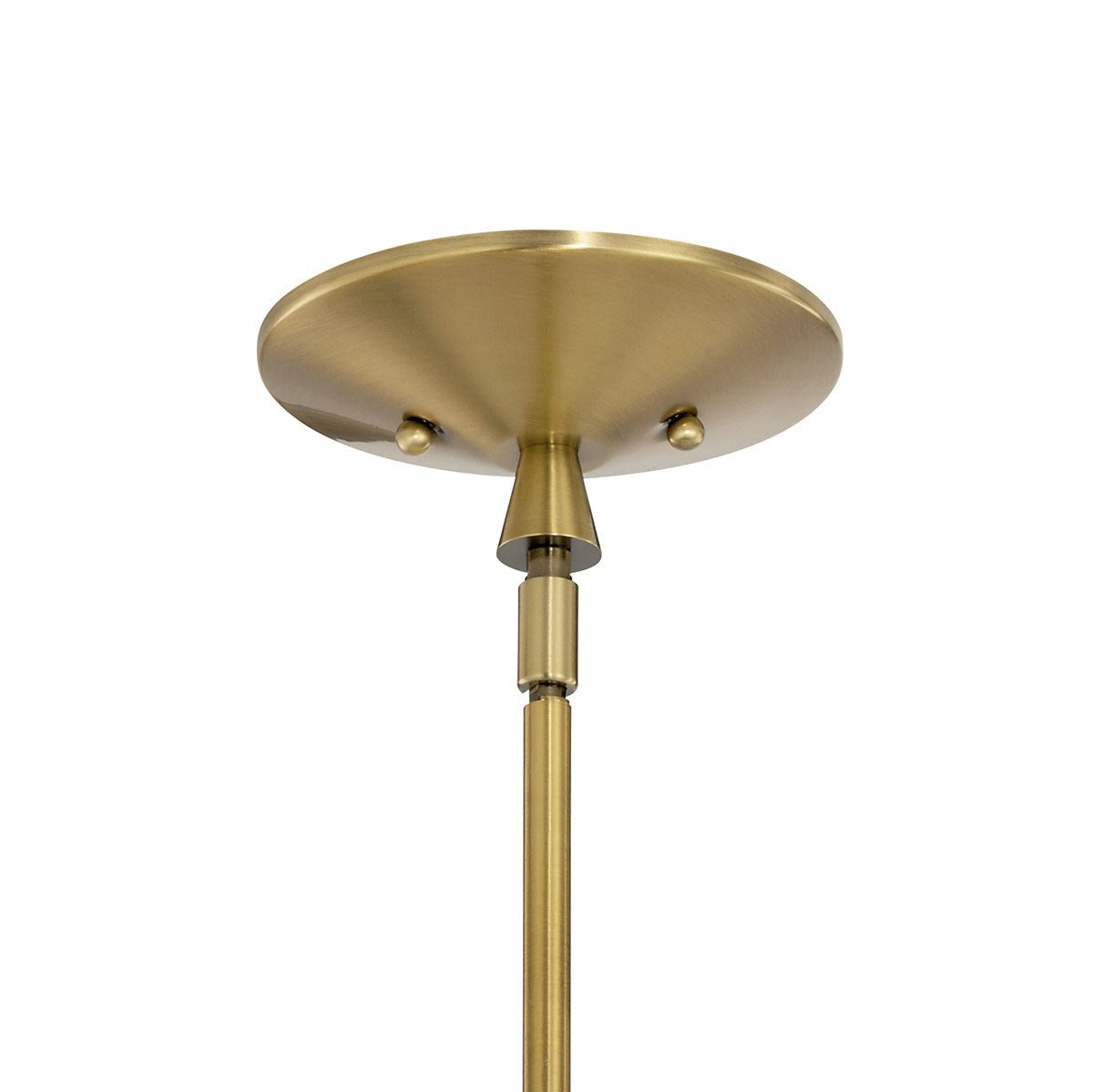 KICHLER 52424BNB Torvee 26" 6 Light Chandelier Brushed Natural Brass