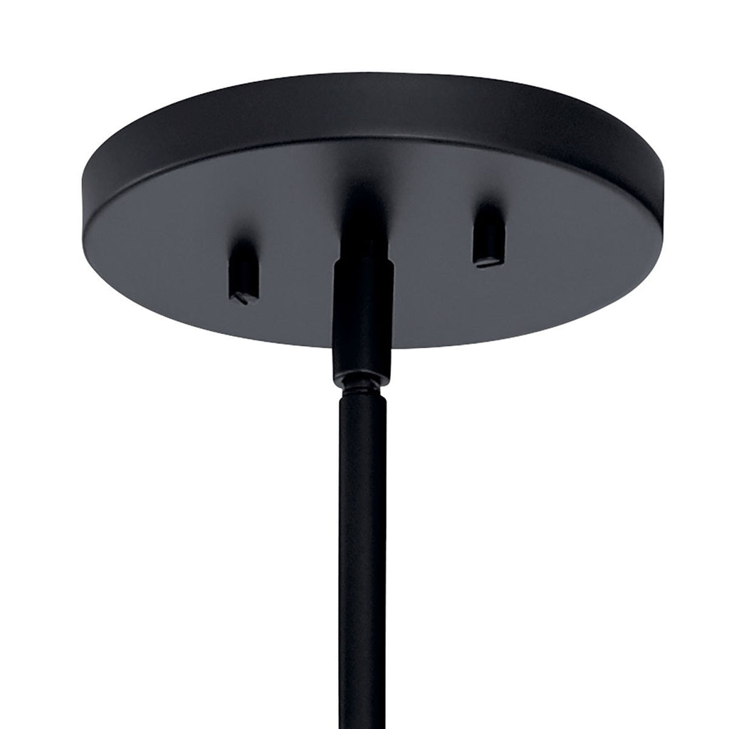KICHLER 52427BK Tolani 6 Light Chandelier Black
