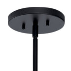 KICHLER 52427BK Tolani 6 Light Chandelier Black