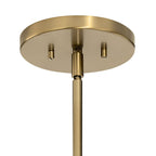 KICHLER 52427BNB Tolani 6 Light Chandelier Brushed Natural Brass
