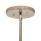 KICHLER 52427PN Tolani 6 Light Chandelier Polished Nickel