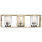 KICHLER 55065DAW Moorgate Three Light Bath Distressed Antique White