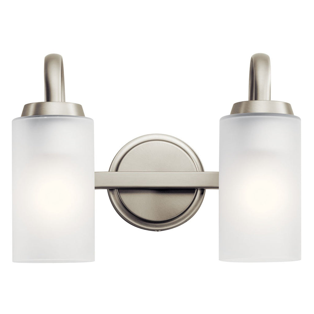 KICHLER 55086NI Kennewick Bath 2 Light - Brushed Nickel