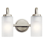 KICHLER 55086NI Kennewick Bath 2 Light - Brushed Nickel
