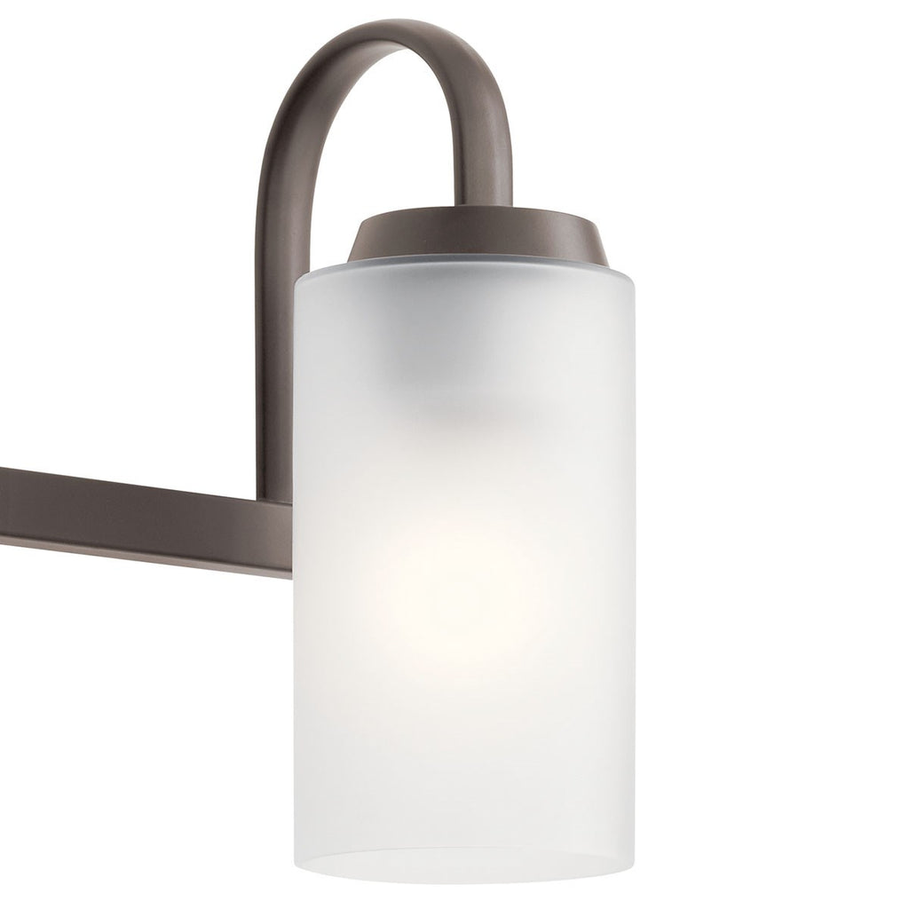 KICHLER 55087OZ Kennewick Bath 3 Light - Olde Bronze